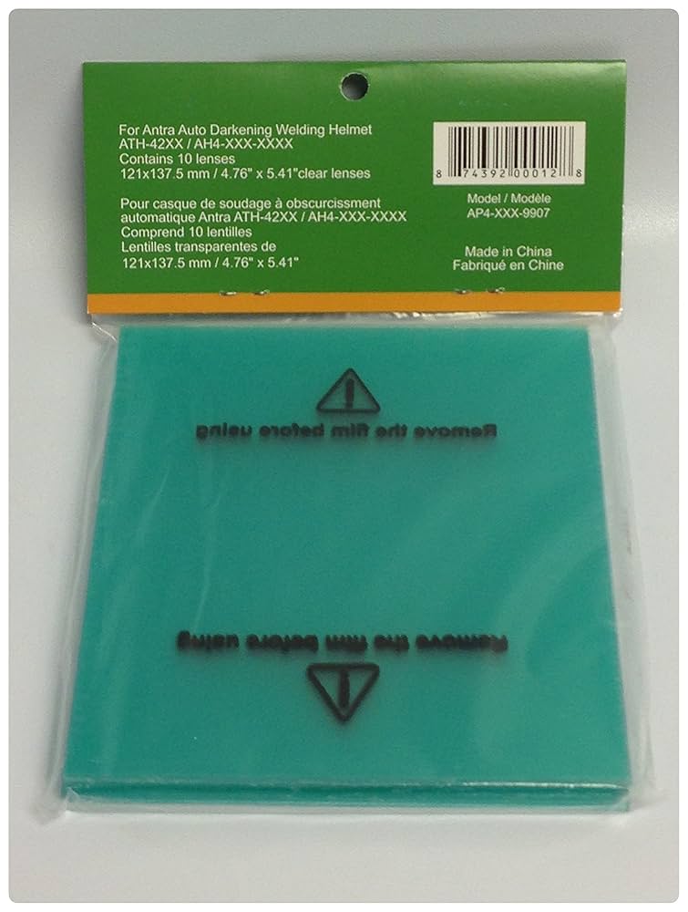 Antra Auto Darkening Welding Helmet 10-Pack Inner Interior